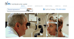 Desktop Screenshot of mountvernoneyecare.com